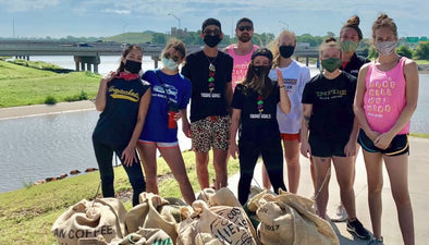 Werner stewardship athlete Brent Allen taking ownership by cleaning up the places that we love to play in